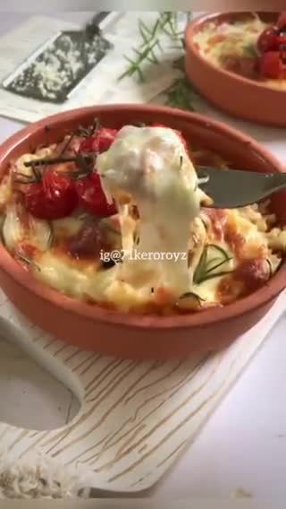 Gambar langkah 7 resipi 🇮🇹 CHEESY BAKED ITALIAN RICE.