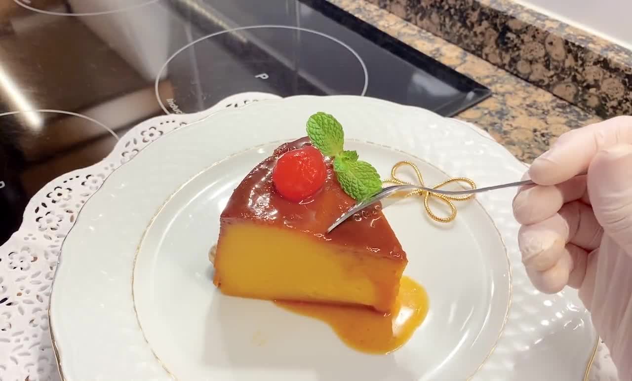 Foto del paso 12 de la receta: Pastel de calabaza con caramelo (Pumpkin cake with caramel)