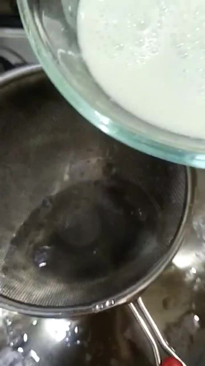 अंगूर फ्लेवर कराची हलवा रेसिपी चरण 4 फोटो