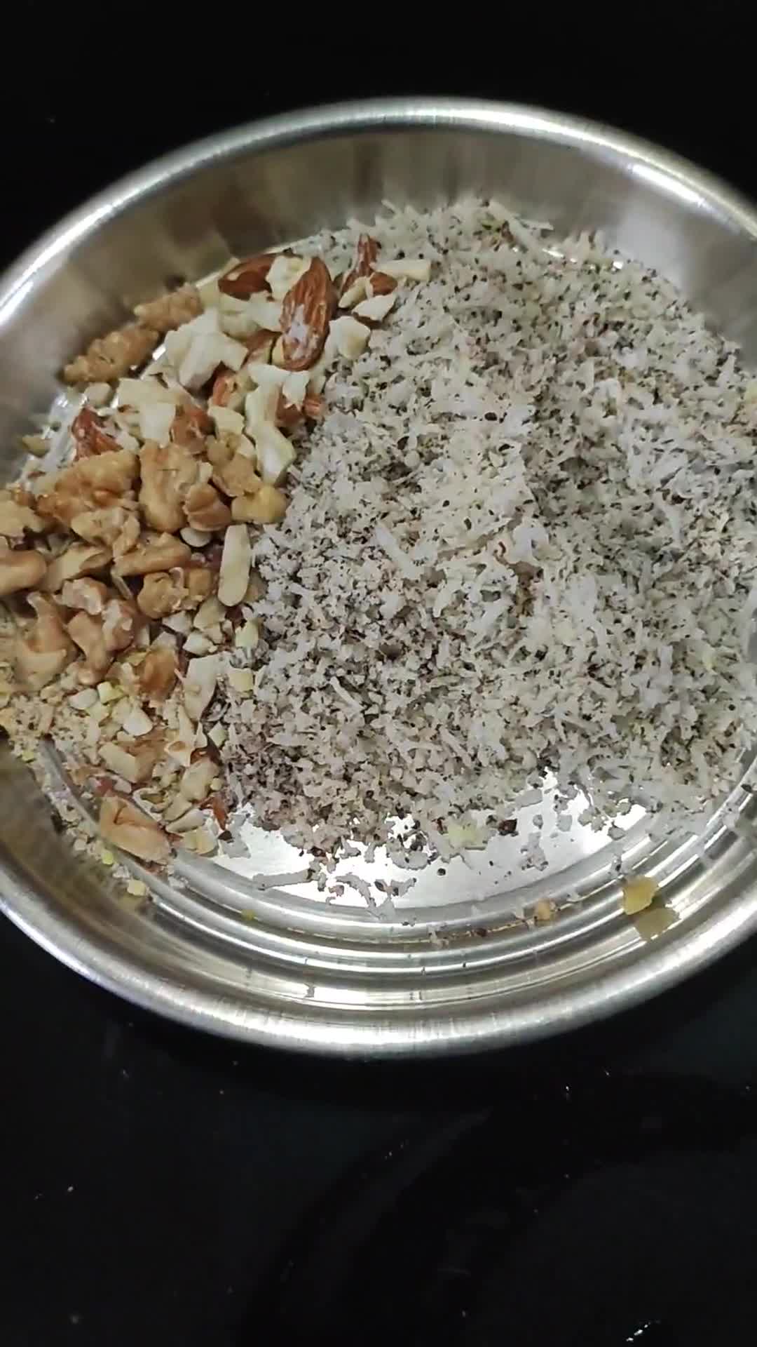 ङ्राईफ्रूटस स्वीट पोटैटो (Dryfruits sweet potato recipe in hindi) रेसिपी चरण 4 फोटो
