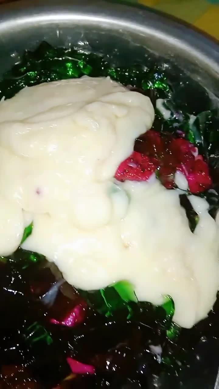 Foto langkah ke 7 dari resep Salad buah naga.
