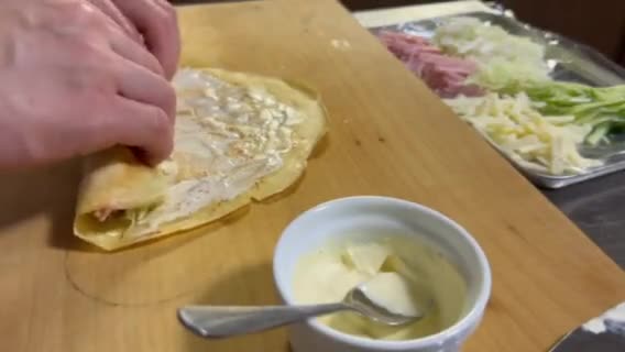 これで決まり！！おしゃれクレープ前菜！作り方3写真