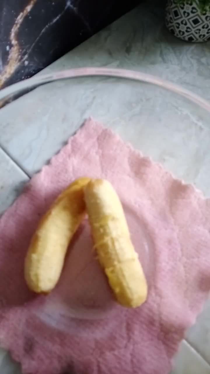 Gambar langkah 1 resipi Kek Pisang Coklat.