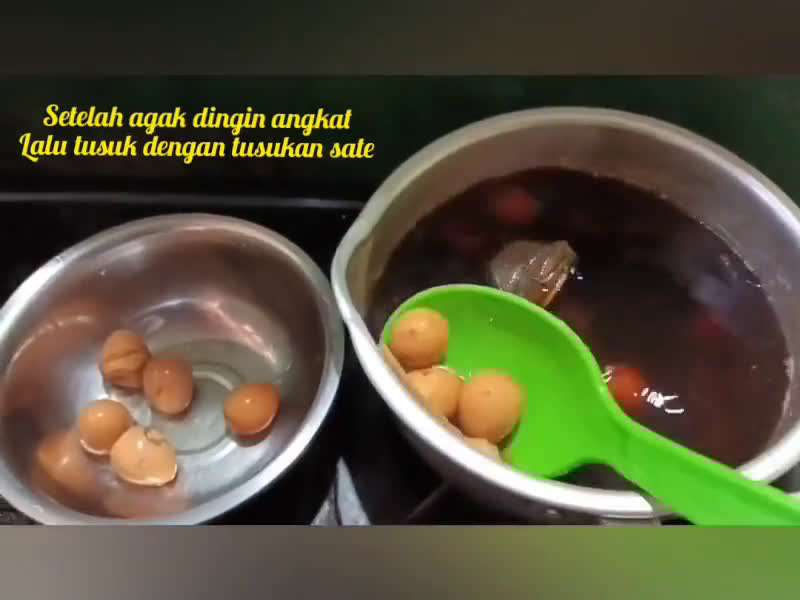 Foto langkah ke 4 dari resep 195. Sate Telur Puyuh.