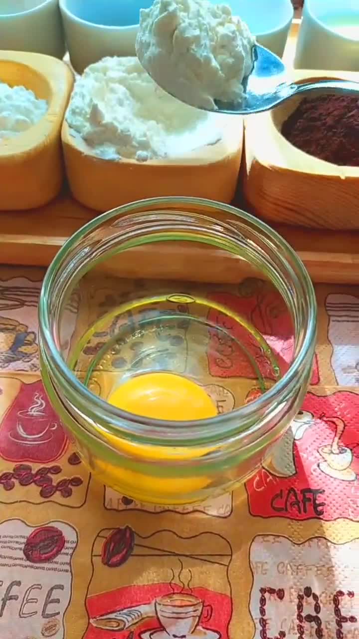 عکس مرحله 1 از دستور کیک ساده داخل شیشه مربا🙋