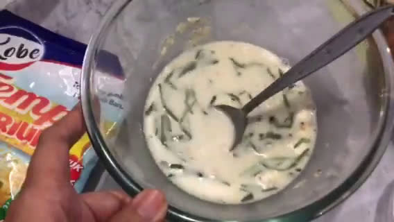 Foto langkah ke 2 dari resep 374. Tempe Kriuk Daun Jeruk.