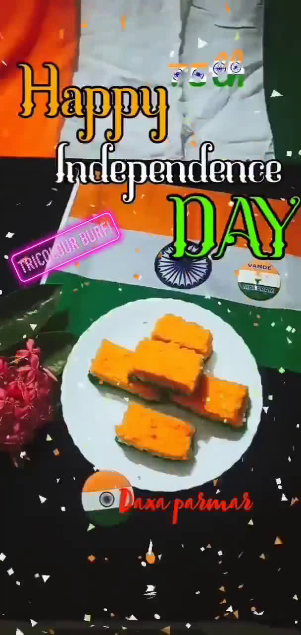 તિરંગા બરફી (Tricolour Barfi Recipe In Gujarati) રેસીપી સ્ટેપ6ફોટો