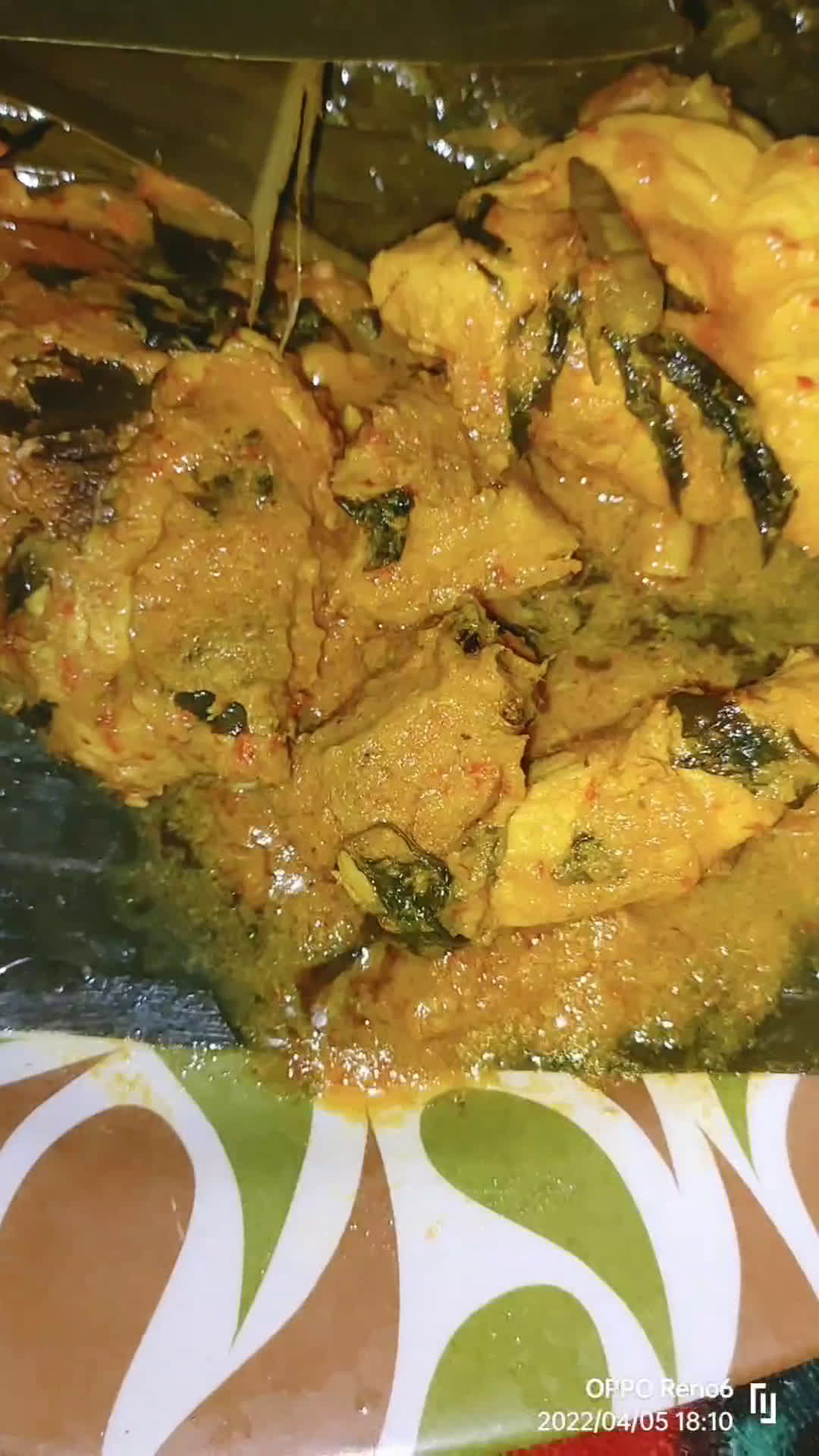 Foto langkah ke 5 dari resep Pepes ayam kemangi.