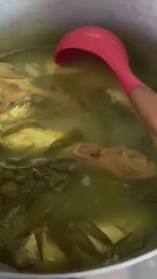 Gambar langkah 5 resipi Singgang pedas ikan kerisi.