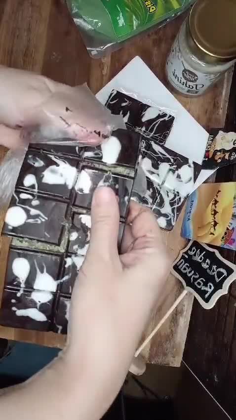Foto langkah ke 5 dari resep Coklat Kunafa Dubai.