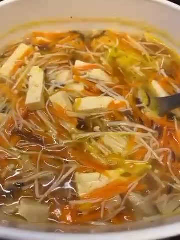 酸辣湯的食譜步驟4照片
