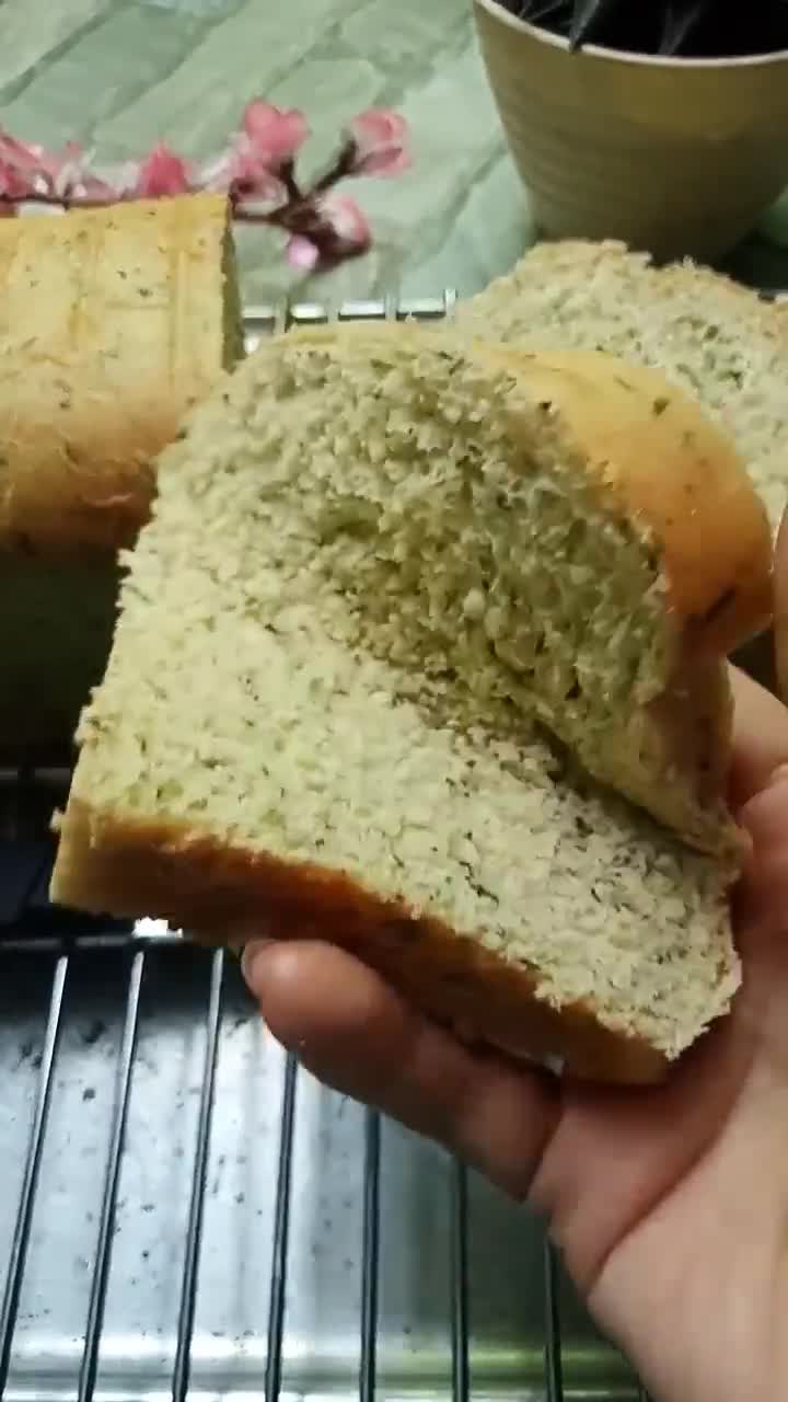 Foto langkah ke 8 dari resep Roti Tawar Bayam 1 x Proofing (Eggless).