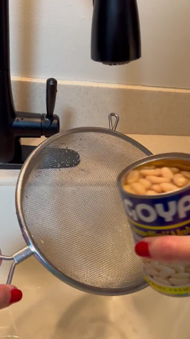 A picture of step 8 of White bean stew!.