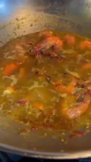 Gambar langkah 3 resipi Udang Masak Berlada.