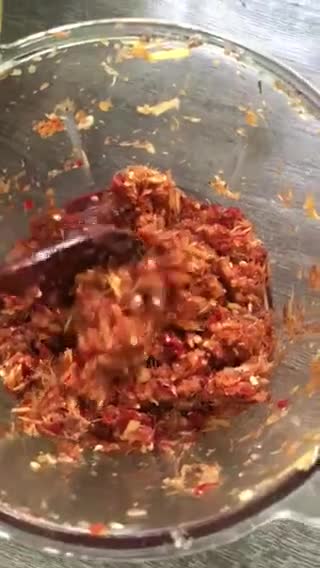 Gambar langkah 1 resipi Pes Nasi Ulam.