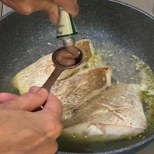 あさり無しのアクアパッツァ　鯛の出汁が旨い‼️作り方6写真