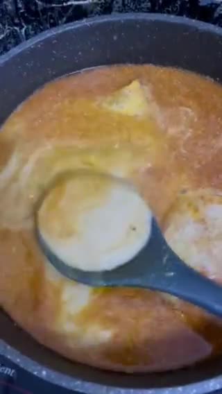 Gambar langkah 6 resipi Laksa Sarawak.