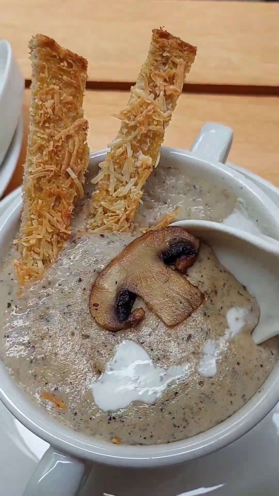 Foto langkah ke 4 dari resep Mushroom Cream Soup (124).