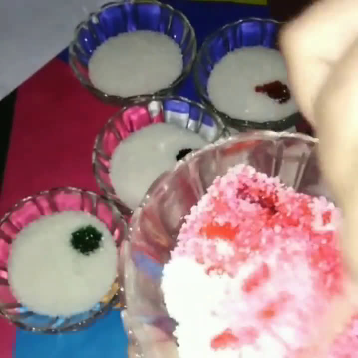 A picture of step 2 of Sanding Sugar.