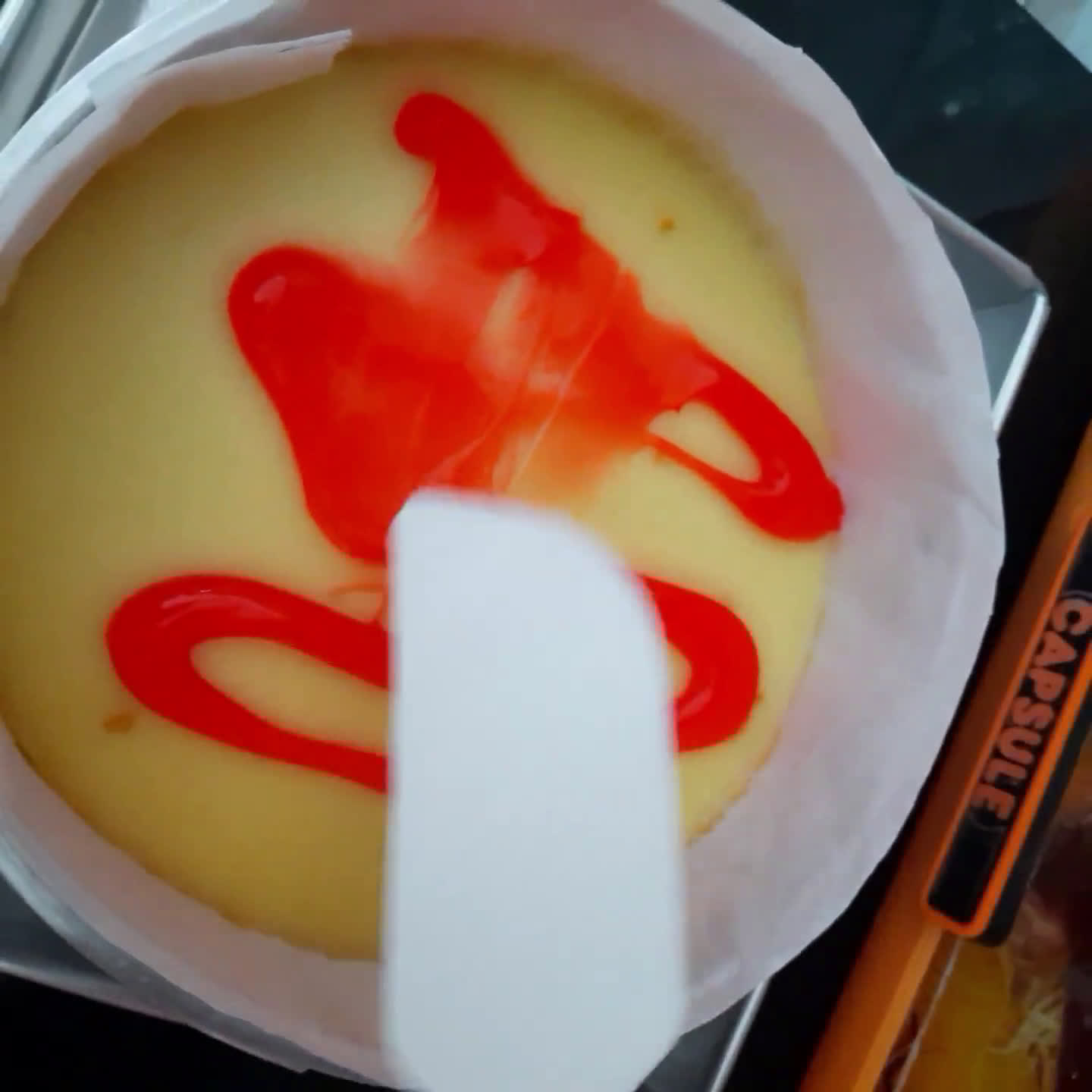 Foto langkah ke 6 dari resep New York cheesecake.