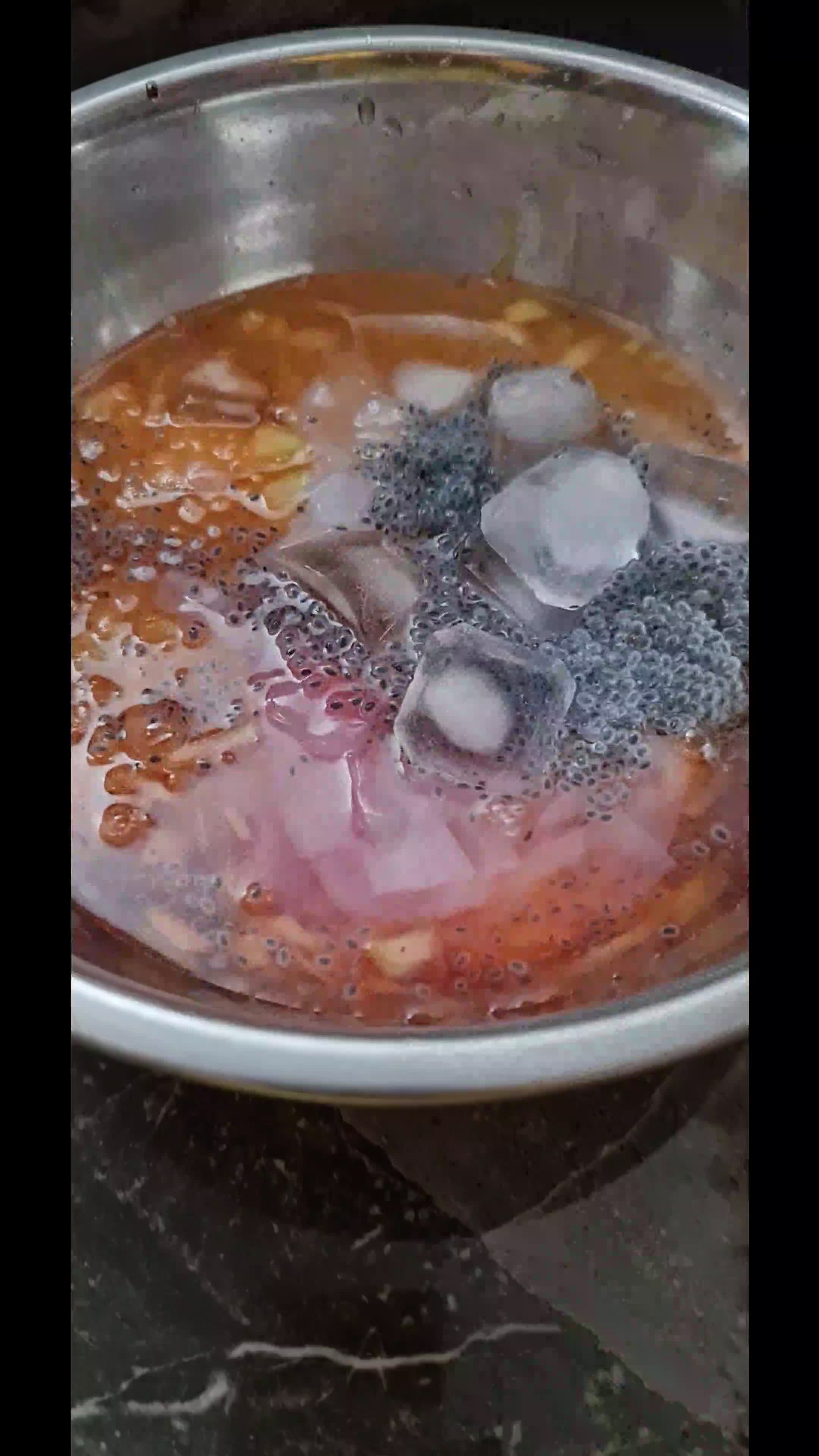 Foto langkah ke 4 dari resep Es Melon Serut Nata De Coco.