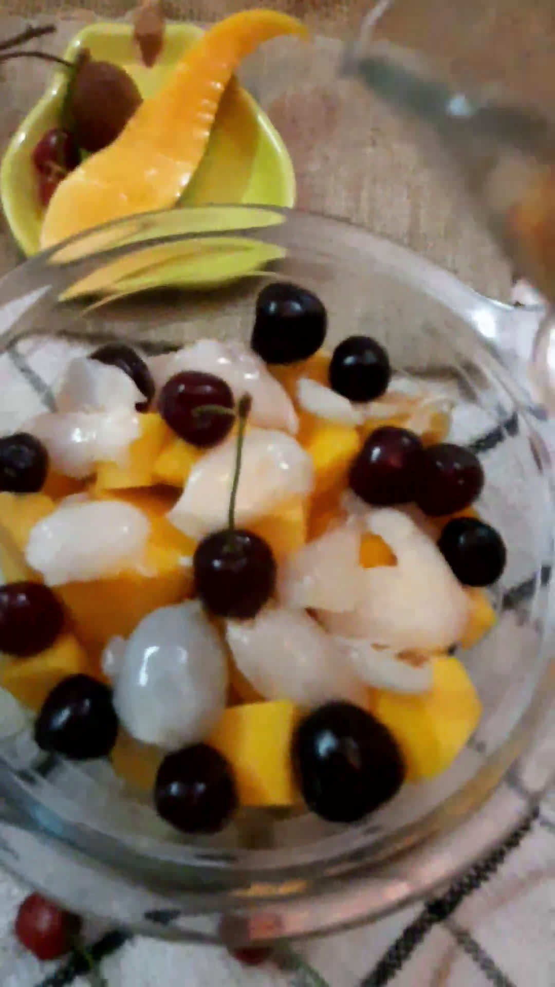 A picture of step 4 of Three colour Summer Salad.