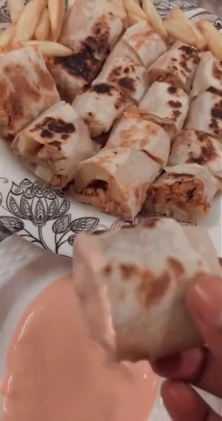 صورة لخطوة 4 من وصفة شاورما على الصاج 😋