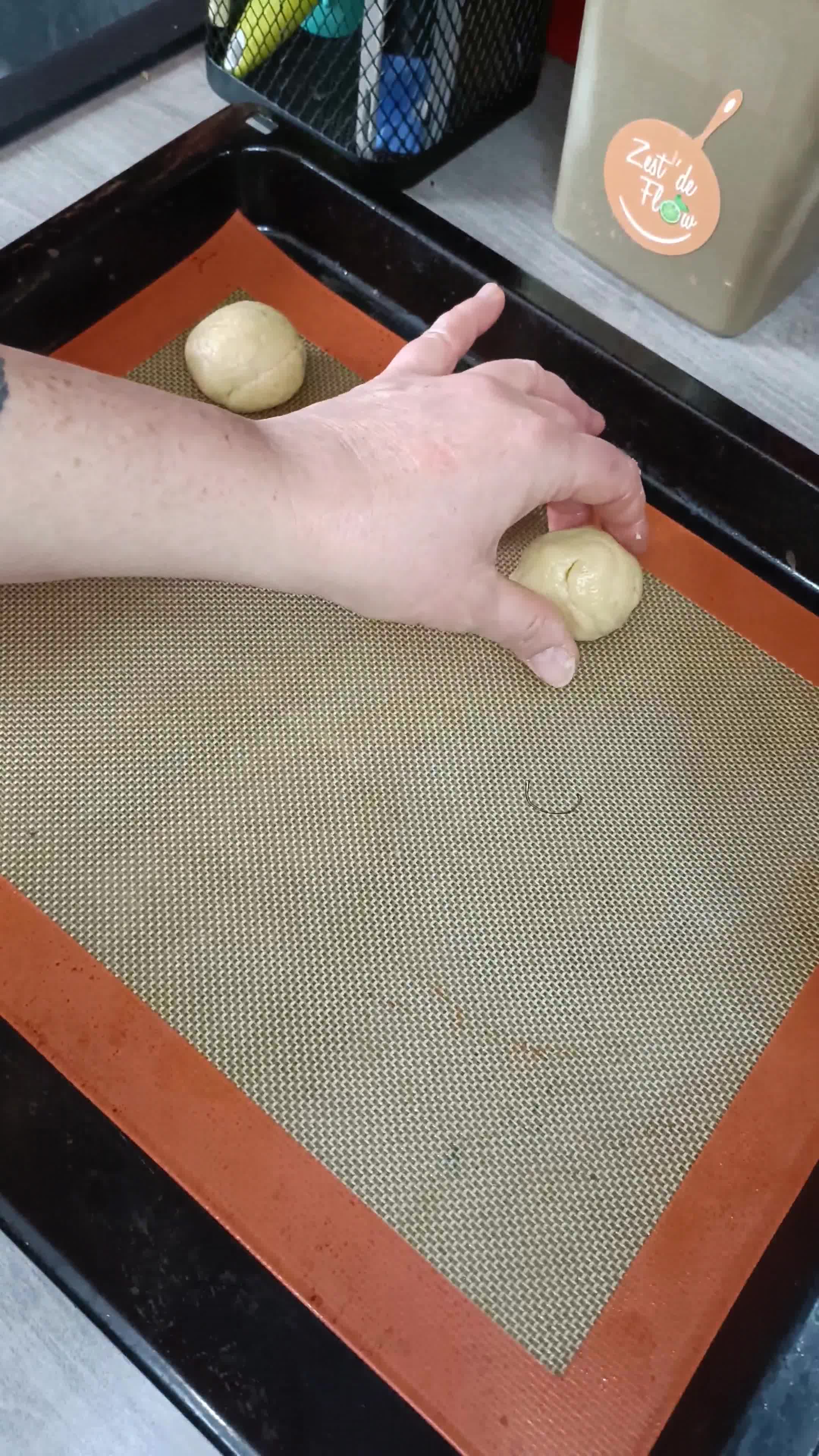 Une image de l'étape 3 de 🍪 Cookies Noix de Pécan.