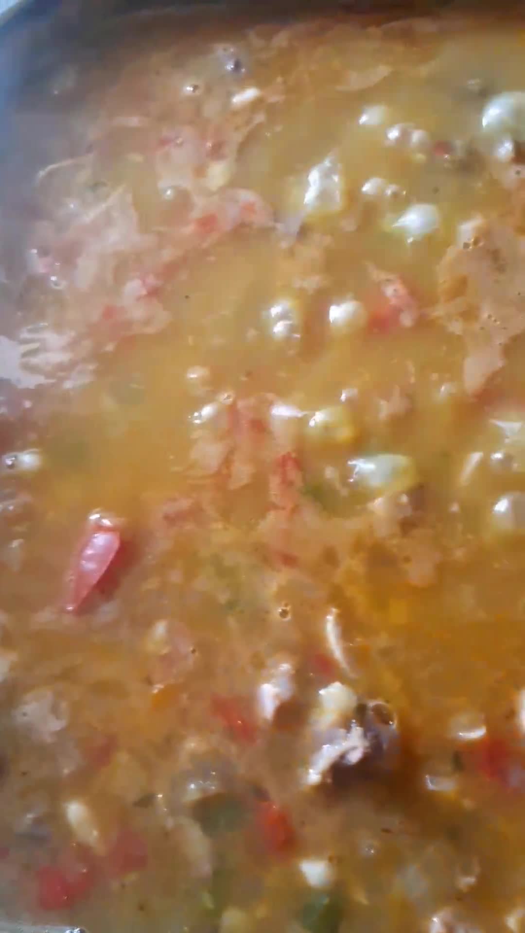 Foto del paso 9 de la receta: Locro de maíz blanco y porotos