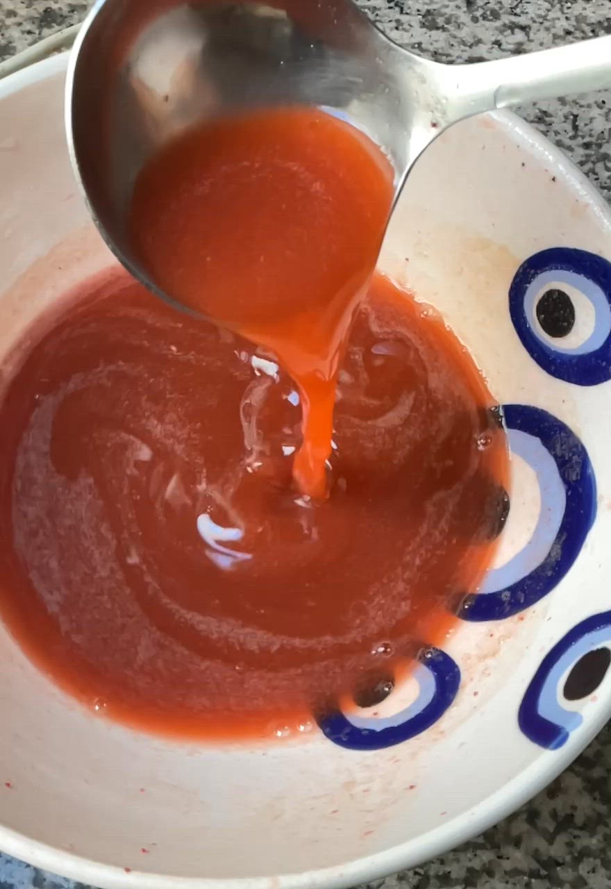 Une image de l'étape 8 de 🍋Jus 🥤fraises 🍓🌿basilic 🍃.