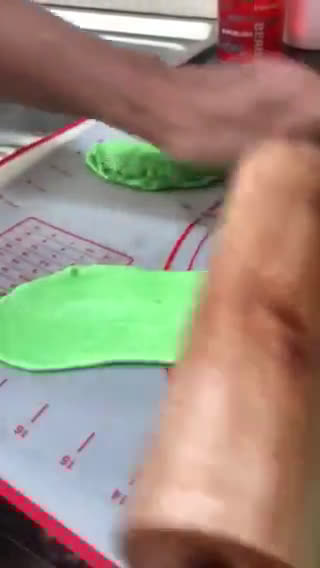 Foto langkah ke 3 dari resep Roti Sisir Pandan ❤️✨.