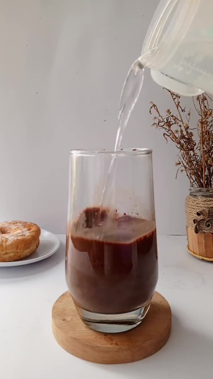 Foto langkah ke 2 dari resep Es Cokelat.