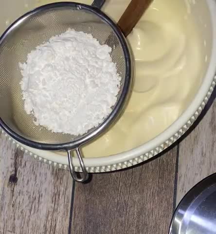Foto langkah ke 3 dari resep Bolu Kukus Ubi Orange (Gluten-free).