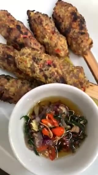 Foto langkah ke 4 dari resep Sate Lilit Bali.