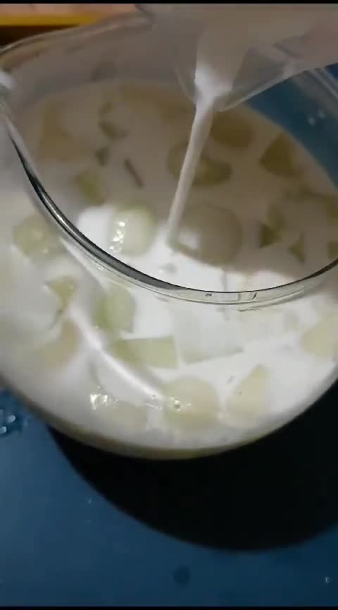 Foto langkah ke 2 dari resep Es Susu Melon.