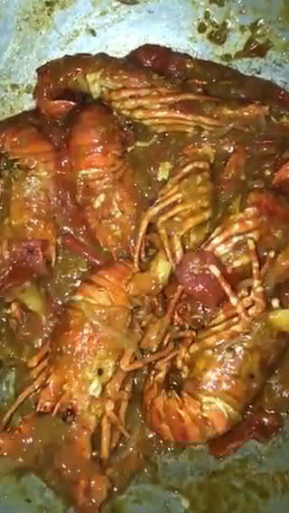 Foto langkah ke 6 dari resep Lobster Asam Manis Pedas 🦞.