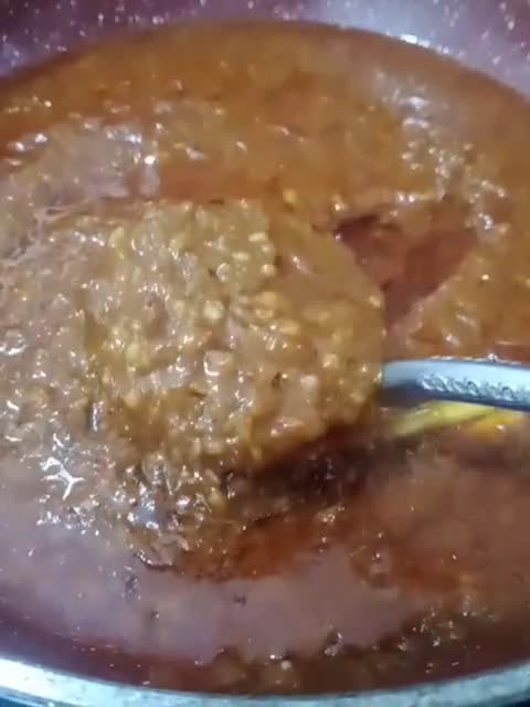 Gambar langkah 3 resipi Kuah Kacang.