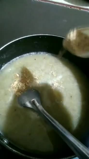 बाजरे की राब (गुड सोंठ और अजवाइन) रेसिपी चरण 3 फोटो