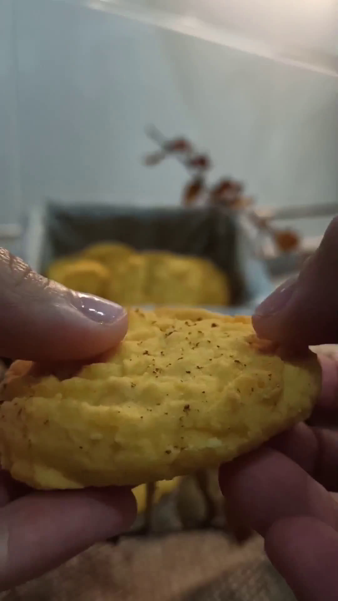 Foto del paso 6 de la receta: Mini bizcochitos de calabaza 🎃 con harina de arroz 🍚