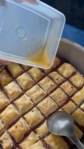 Foto langkah ke 6 dari resep Baklava Almond Khas Turki.