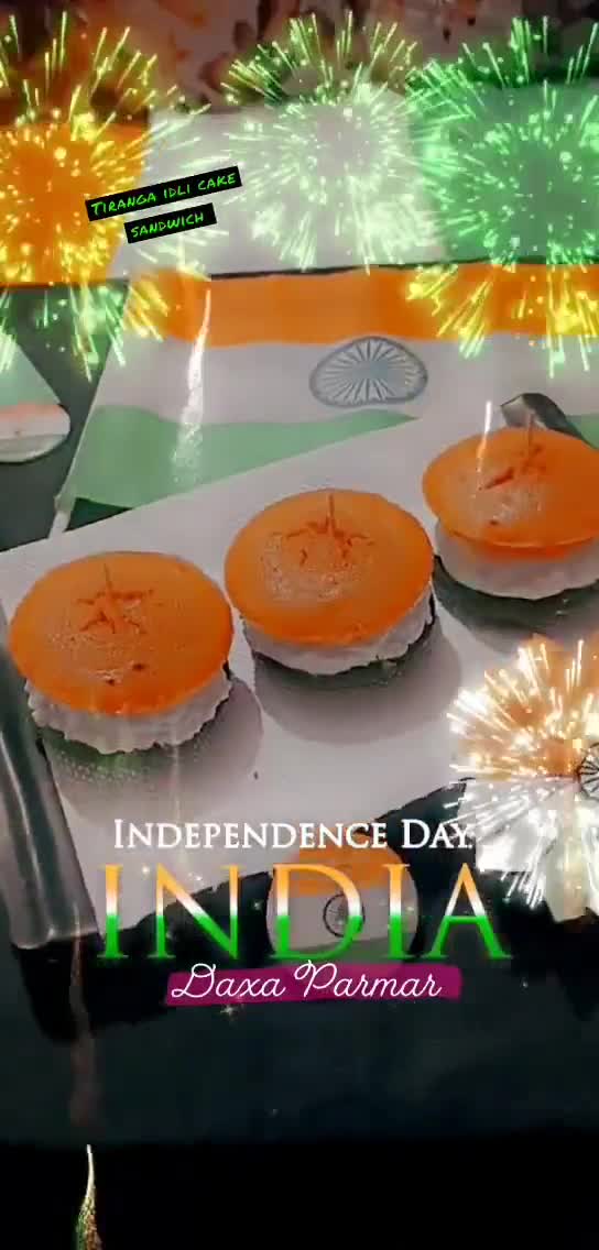 A picture of step 11 of Tiranga Idli Cake Sandwich.
