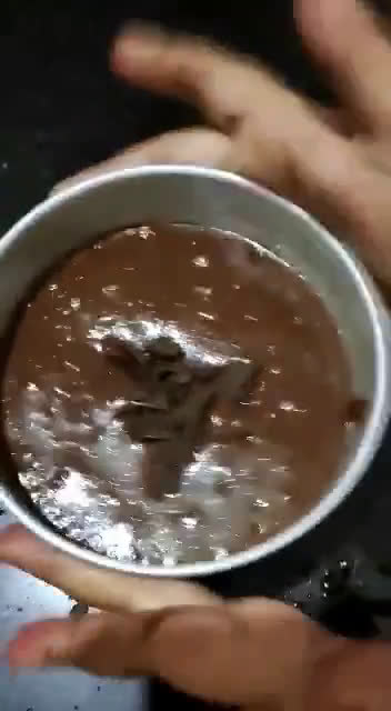 एगलैस चॉको लावा केक (eggless choco lava cake recipe in Hindi) रेसिपी चरण 2 फोटो
