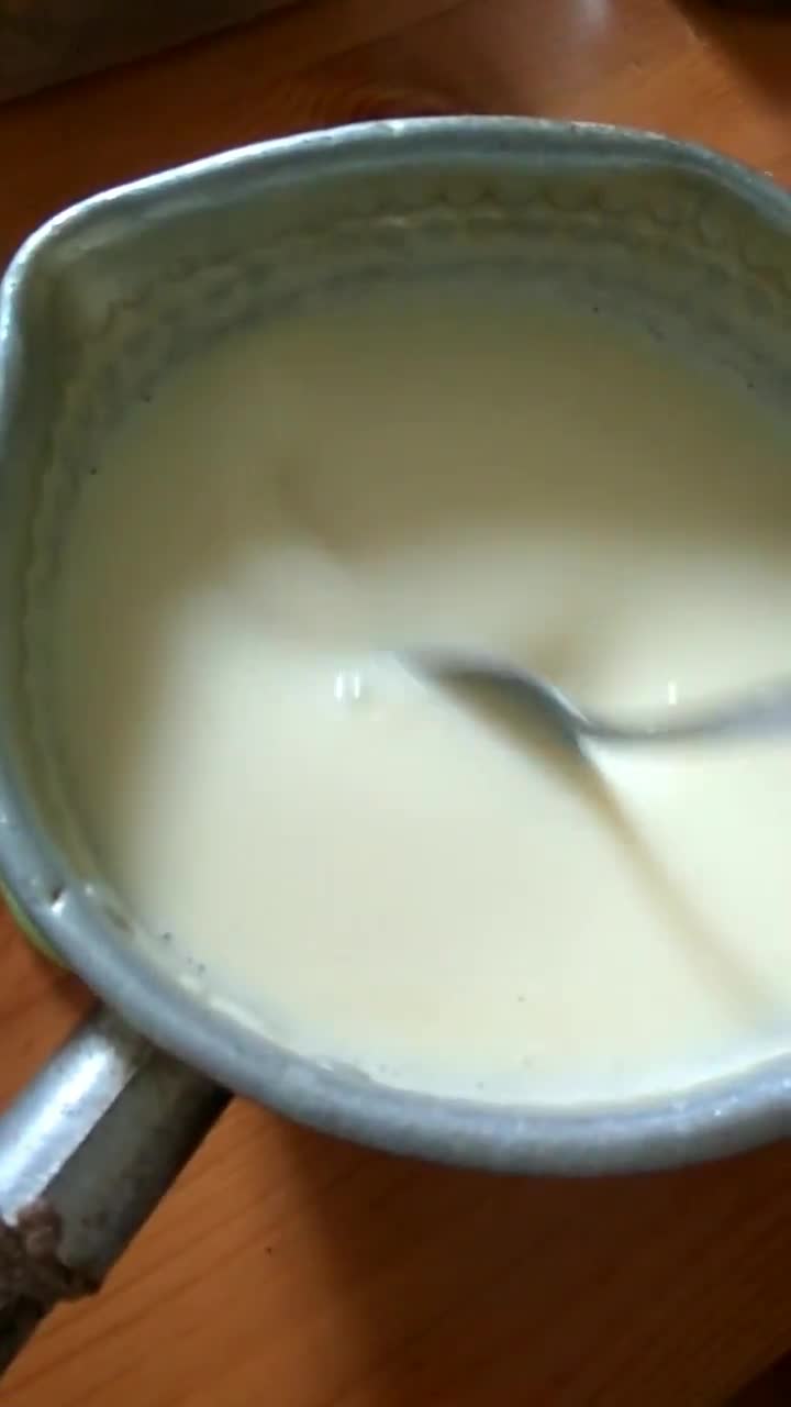 Foto langkah ke 4 dari resep Puding Vla Susu Buah Naga.