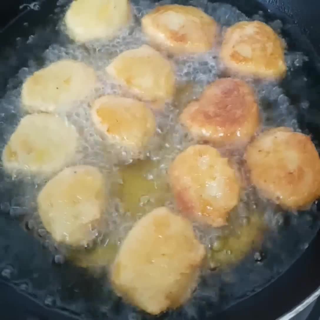 Foto langkah ke 3 dari resep Gandos Nangka Goreng.