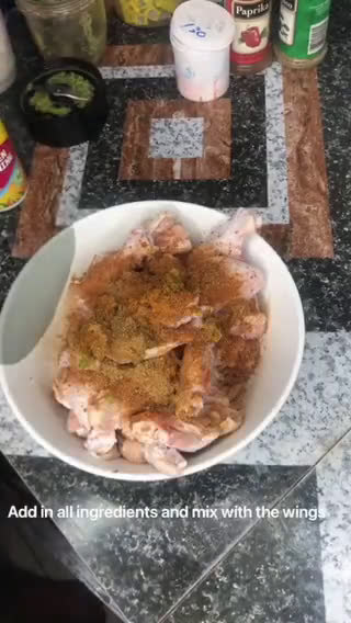 A picture of step 2 of Sticky sweet chicken wings.