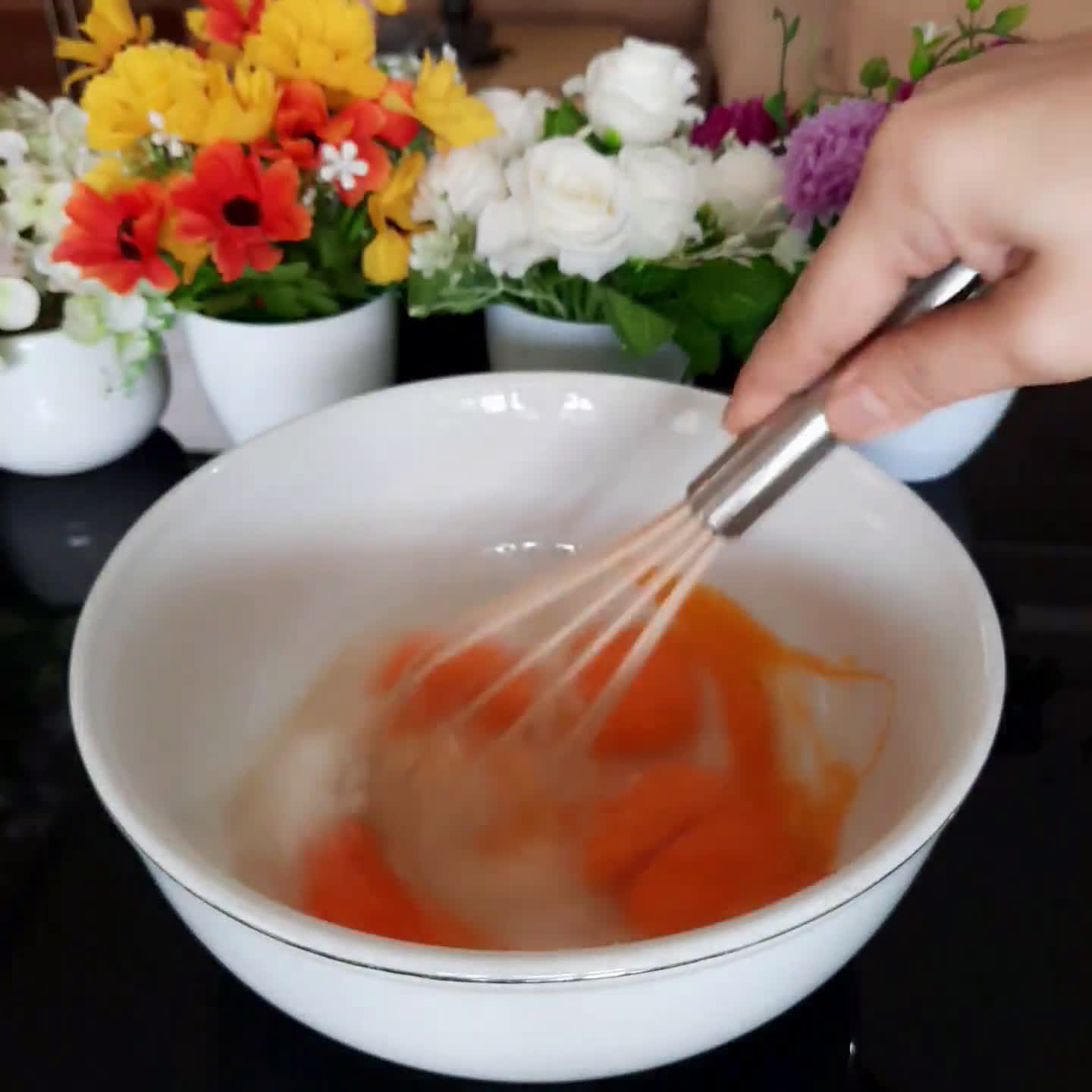 Foto langkah ke 2 dari resep Bingka Kentang Panggang Khas Banjar⭐ (live Cooking 24/9/21).