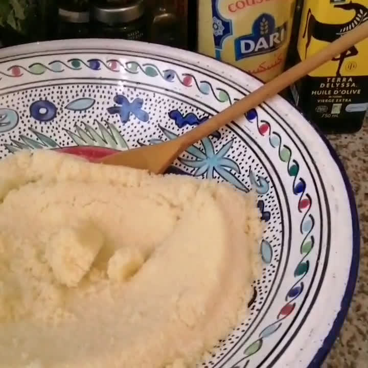 Une image de l'étape 8 de Couscous oranais la vraie recette🥩🍗🥕🌶️🥒🍆.