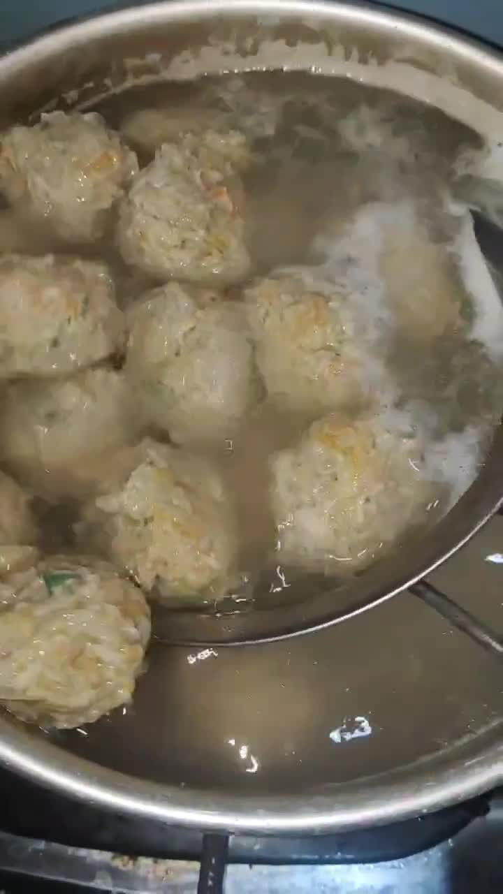 Foto langkah ke 4 dari resep Bakso Ayam mix Sayur (Bakso Rambutan Lohua).