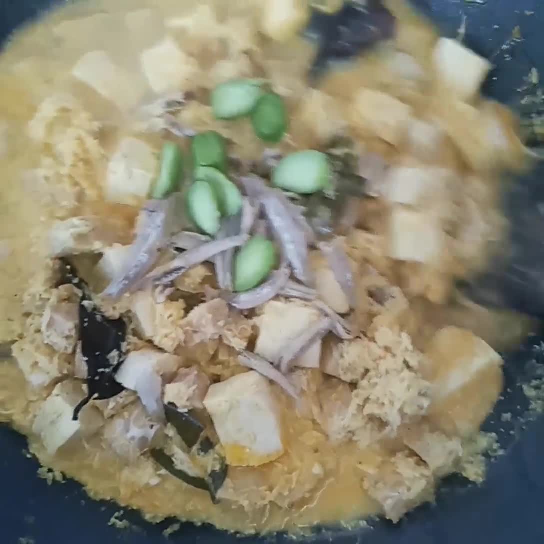 Foto langkah ke 4 dari resep Oblok Oblok Tahu Tempe.