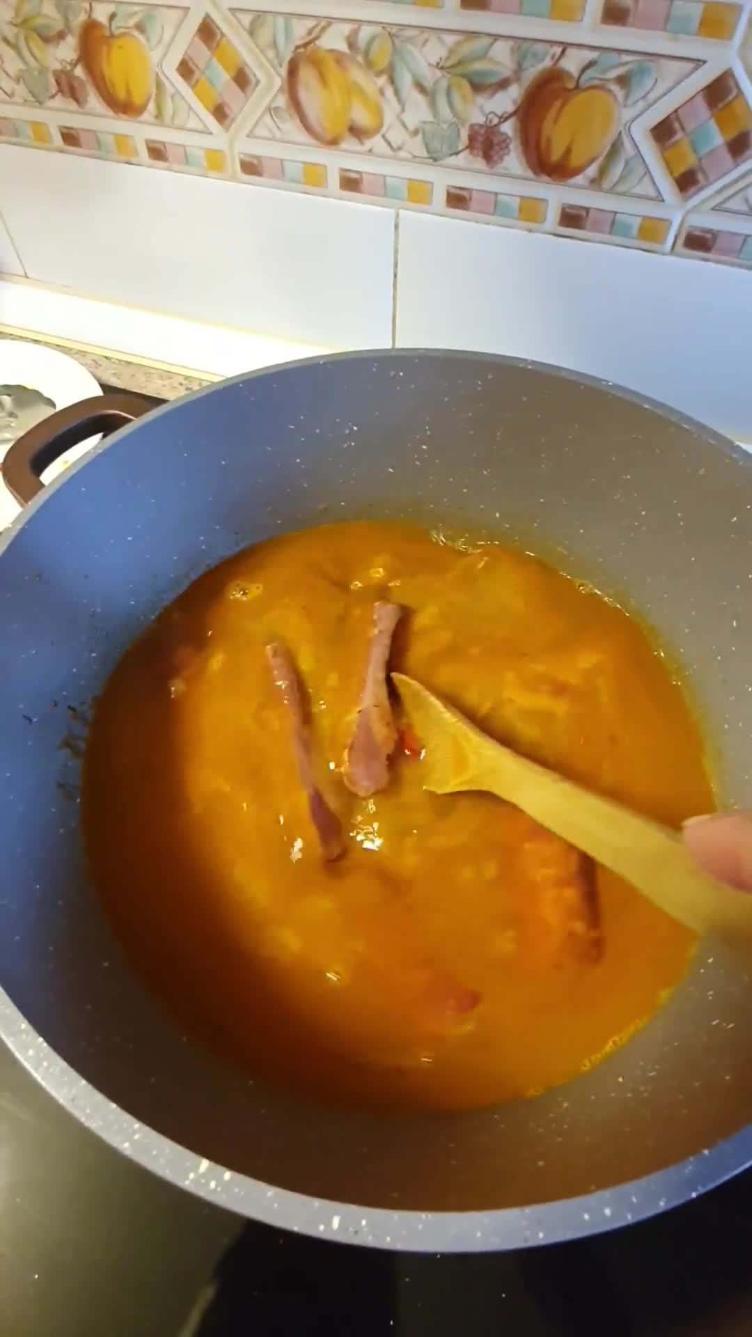Foto del paso 3 de la receta: Ciorba de judías verdes